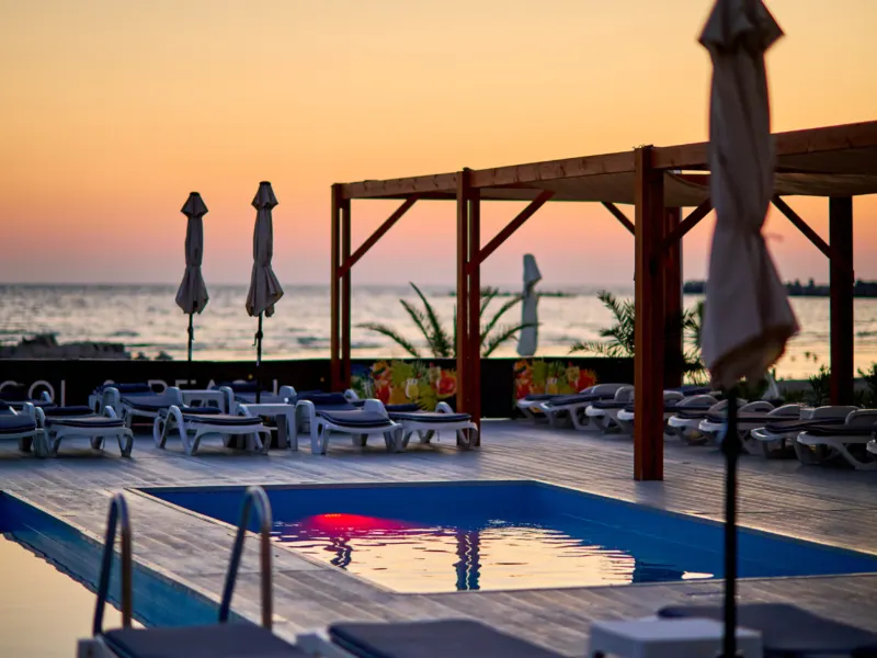 Beach, Hotel Malibu Mamaia, foto 1