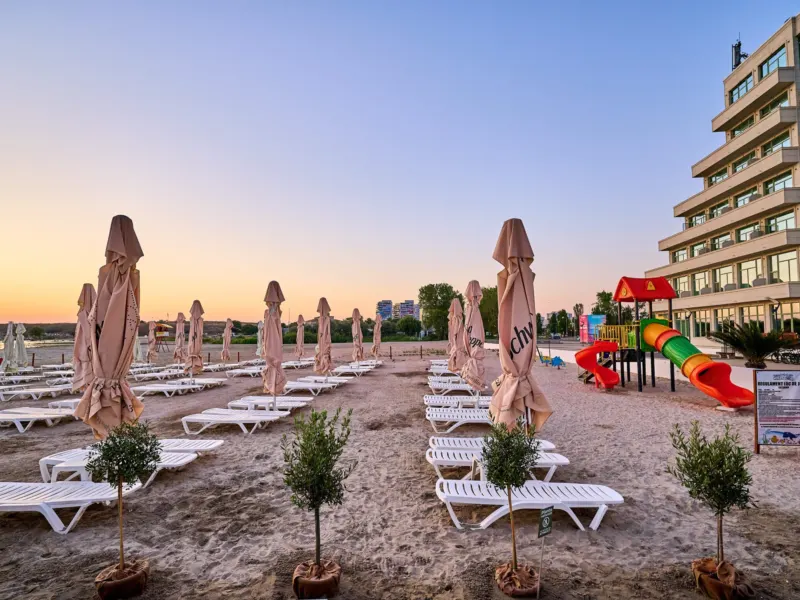Beach, Hotel Malibu Mamaia, foto 3