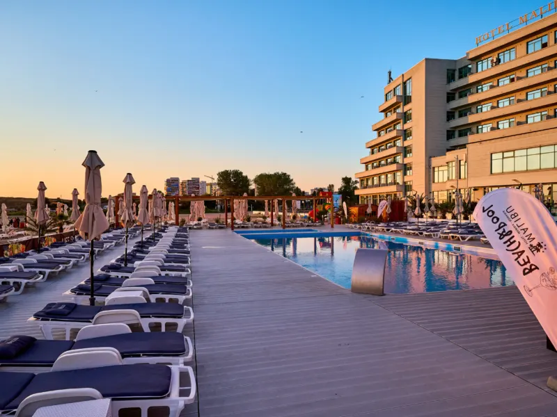 Beach, Hotel Malibu Mamaia, foto 16
