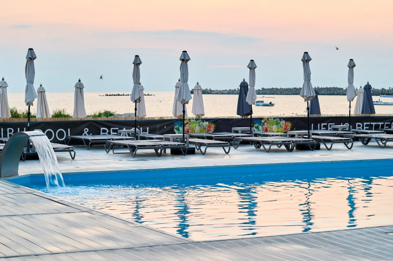 Piscina, Hotel Malibu Mamaia